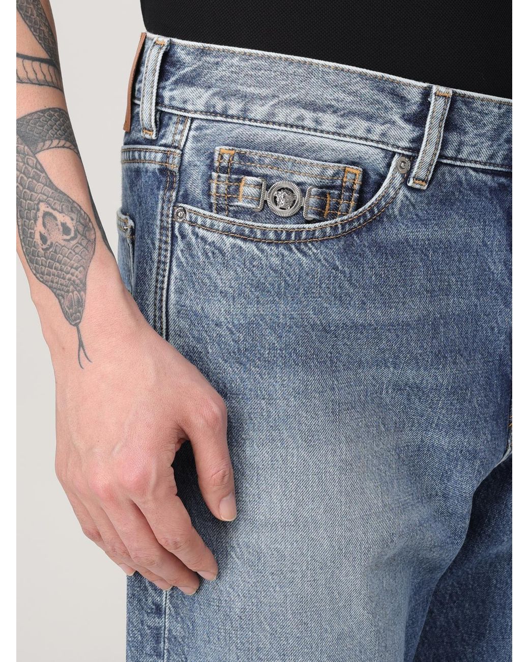 Versace Blue Jeans for men