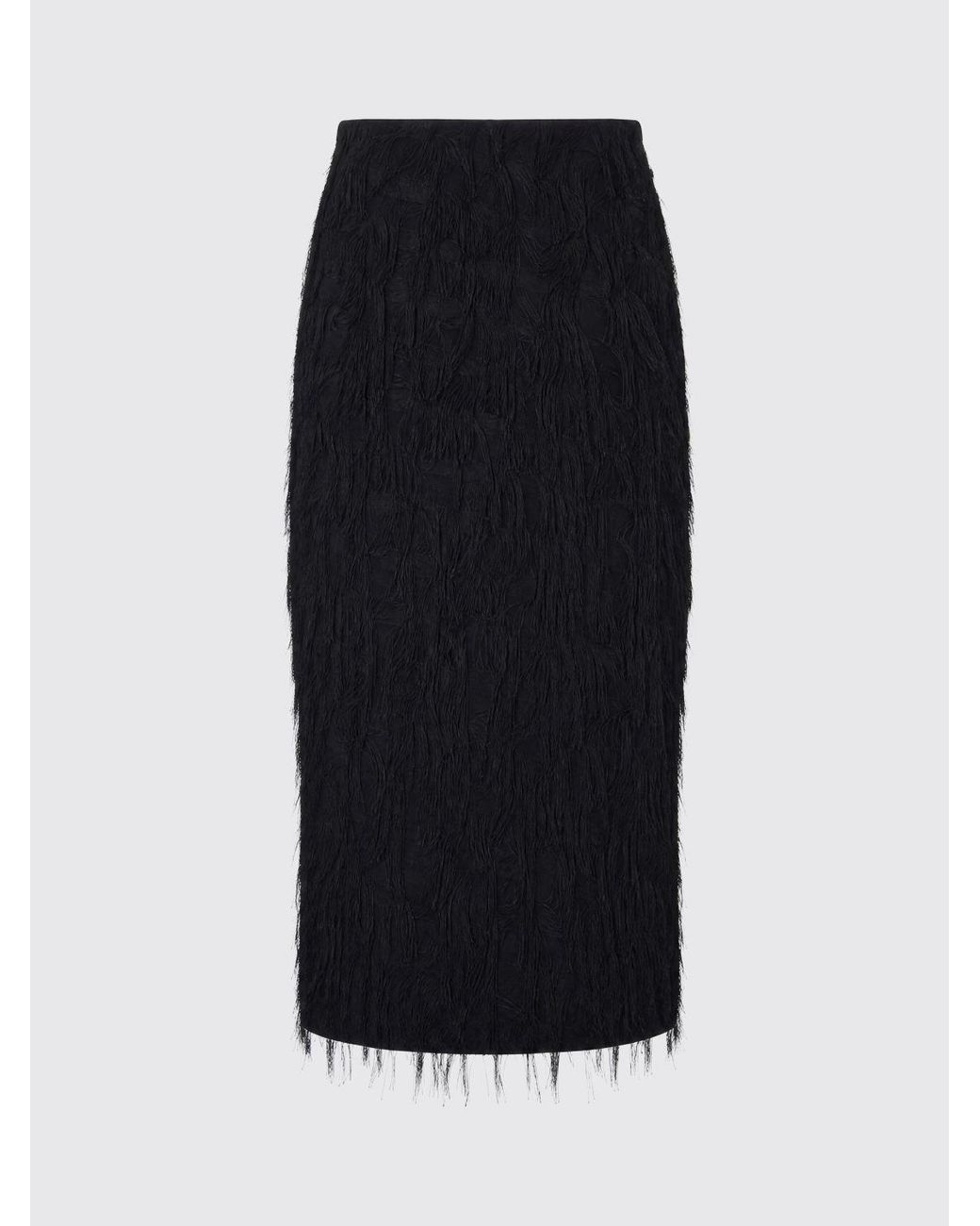 Patrizia Pepe Black Midi Pencil Skirt