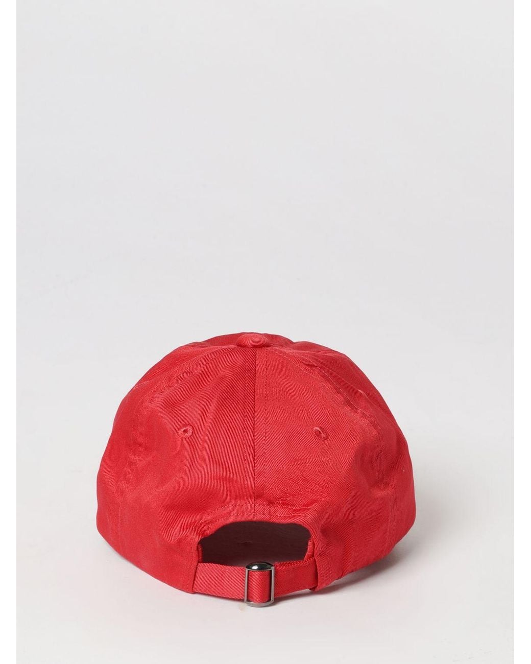 EA7 Baumwollmütze Mit Gesticktem Logo in Red für Herren
