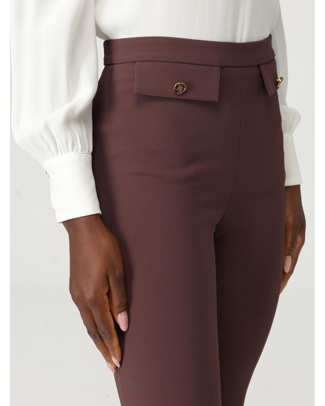 Elisabetta Franchi Multicolor Trousers