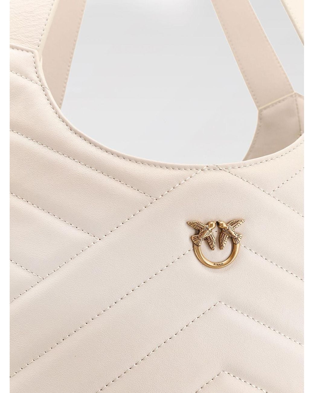 Pinko Natural Handbag