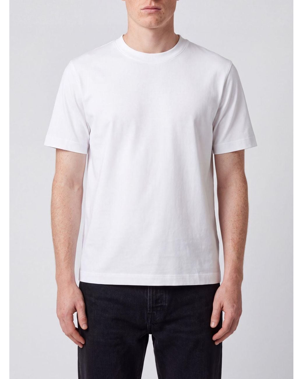 Circolo 1901 White Short-Sleeved Crew Neck T-Shirt for men