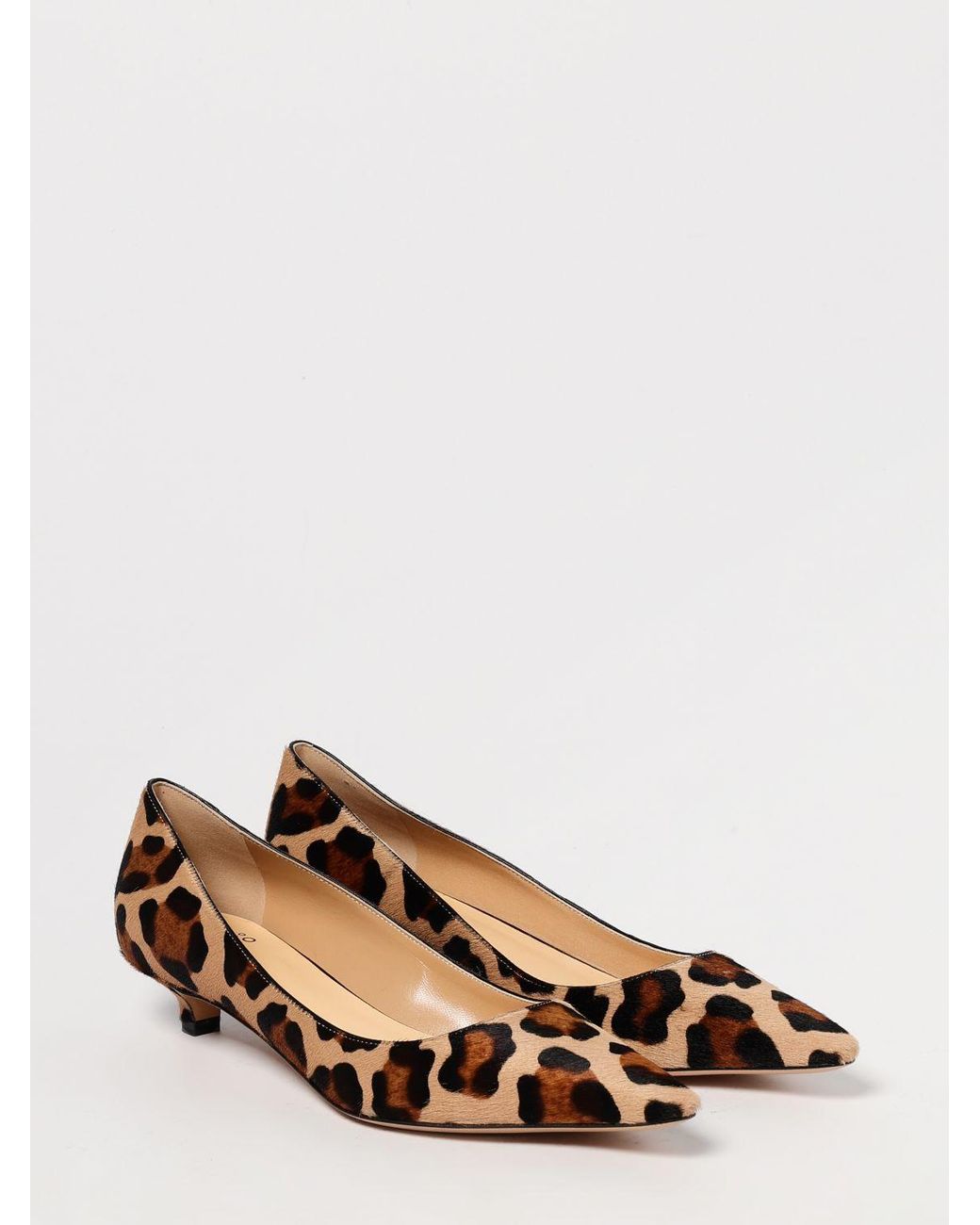 Francesco Russo Brown Ballet Pumps