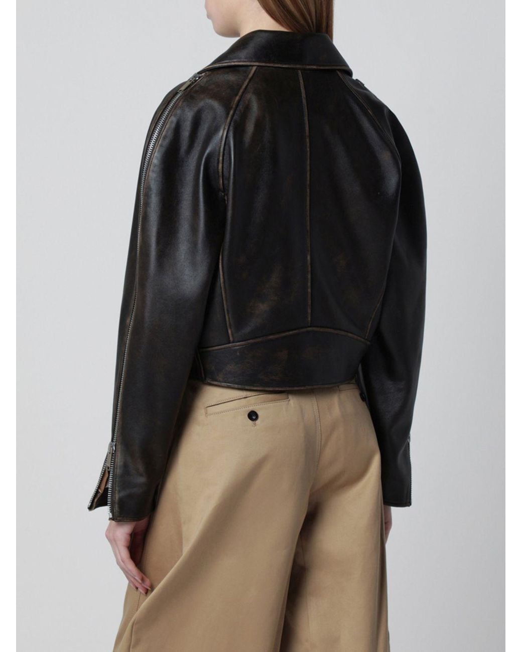 Halfboy Black Leather Jacket