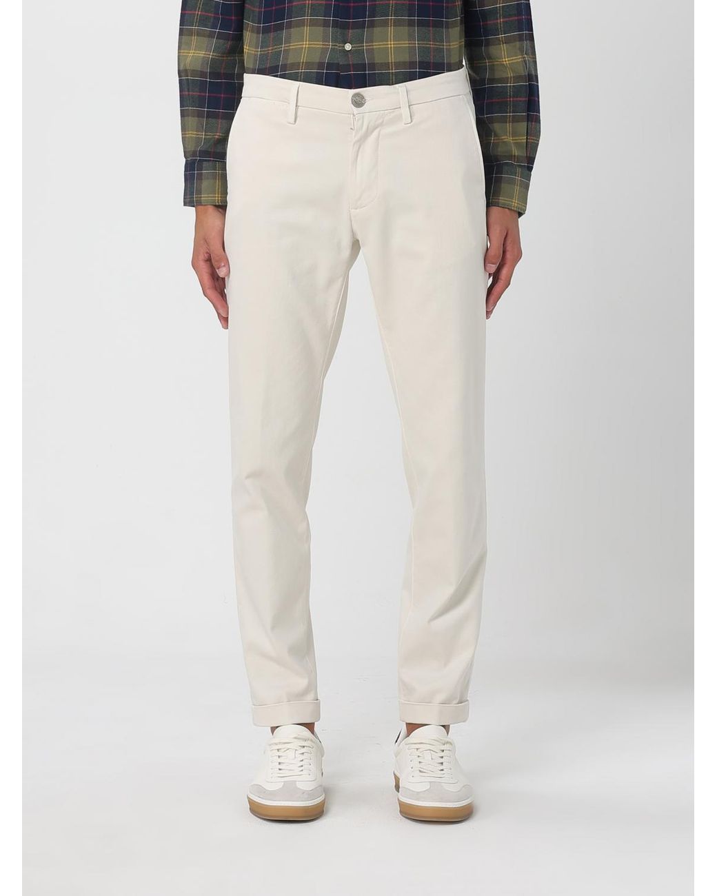 Re-hash White Trousers for men