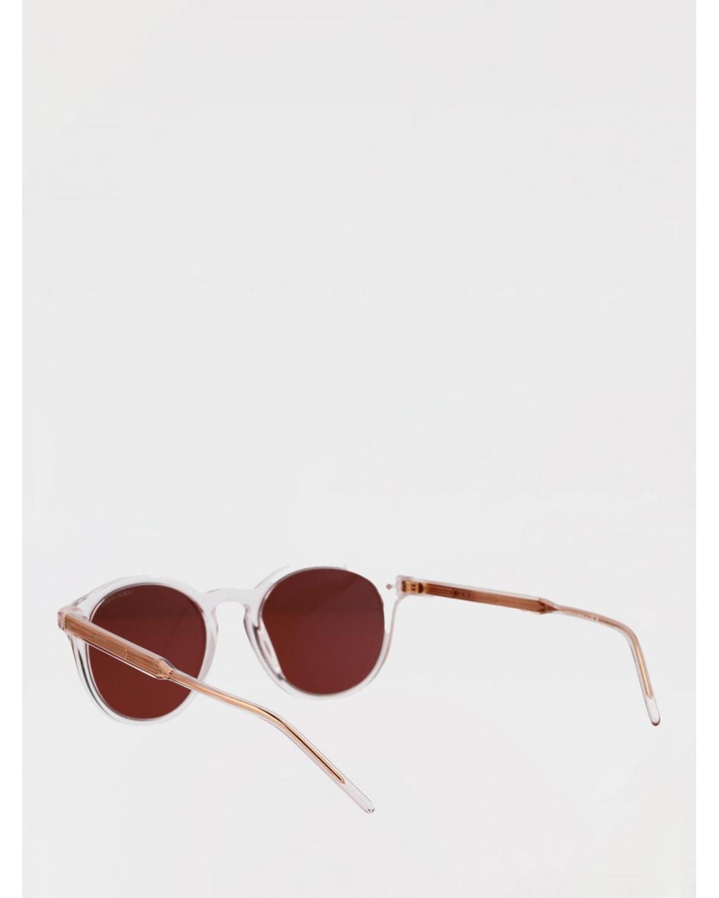 Giorgio Armani Pink Round Crystal Sunglasses for men