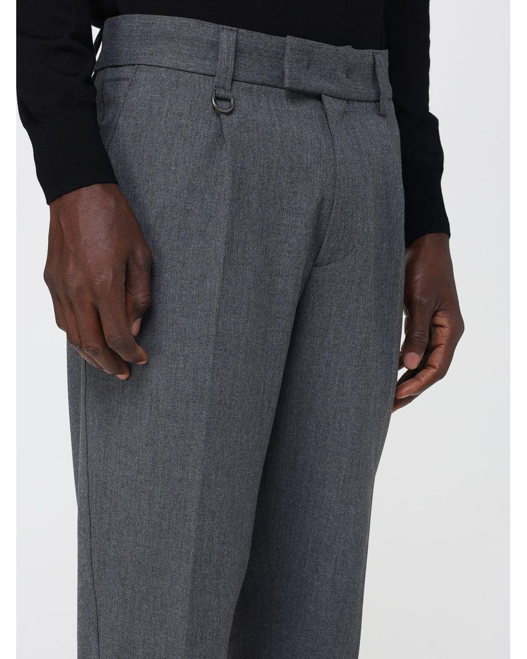 Paolo Pecora Blue Trousers for men