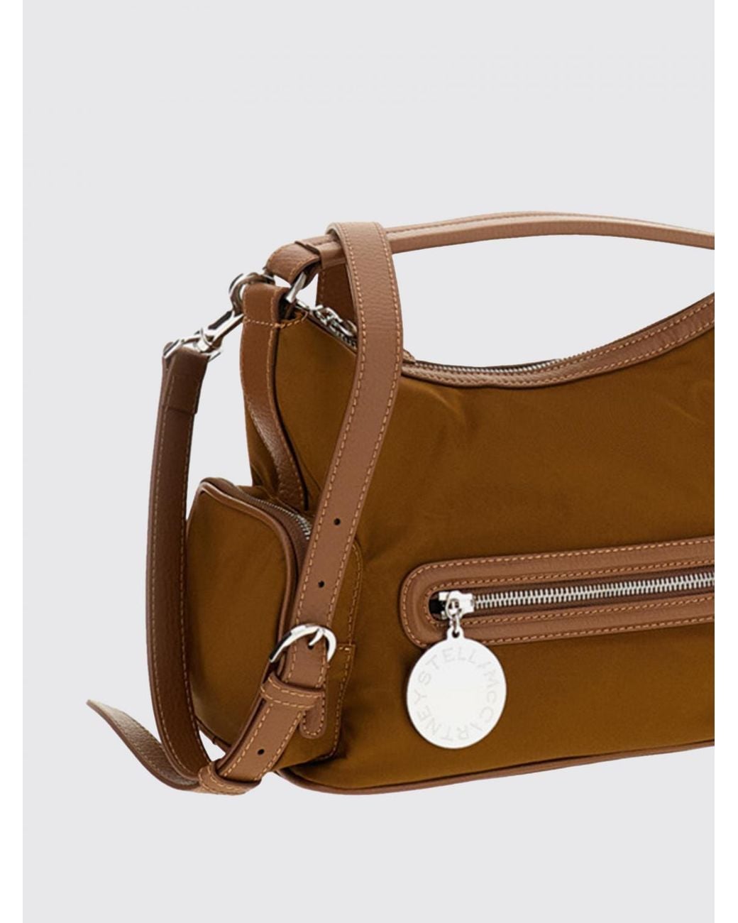 Stella McCartney Brown Shoulder Bag