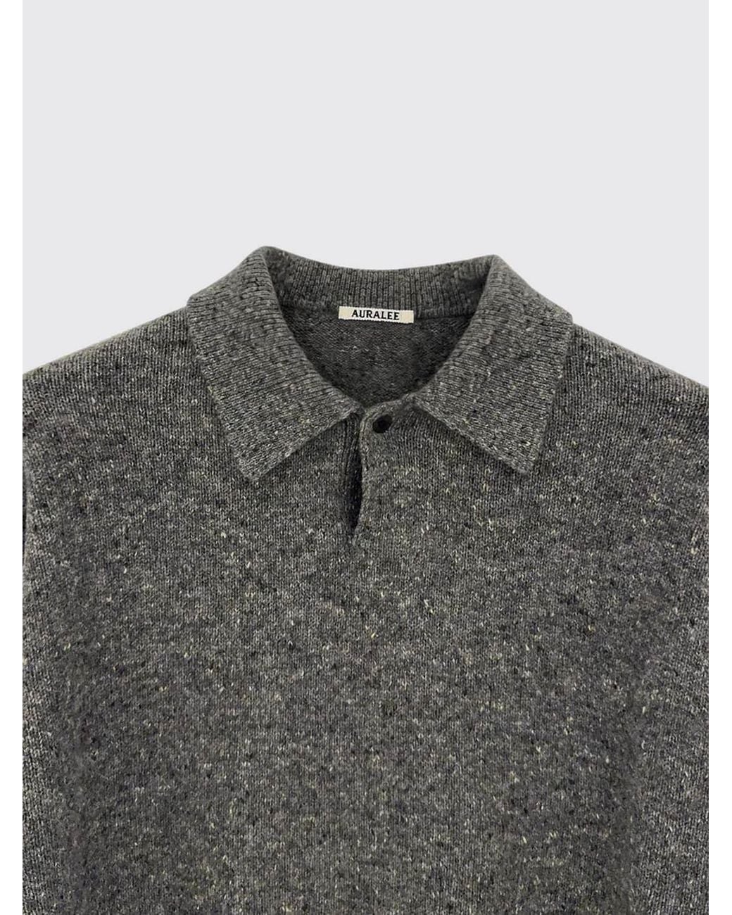 Auralee Gray Sweater for men