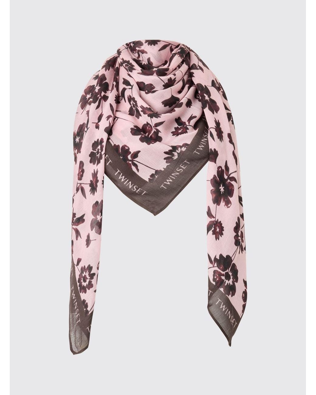 Twinset Pink Scarf