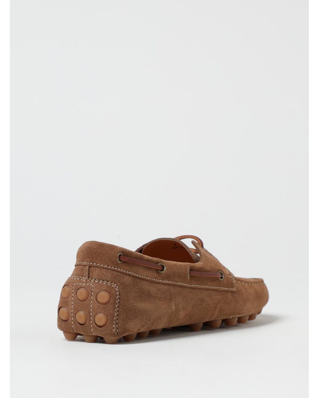 Tod's Gommino Mokassin Aus Wildleder in Brown für Herren