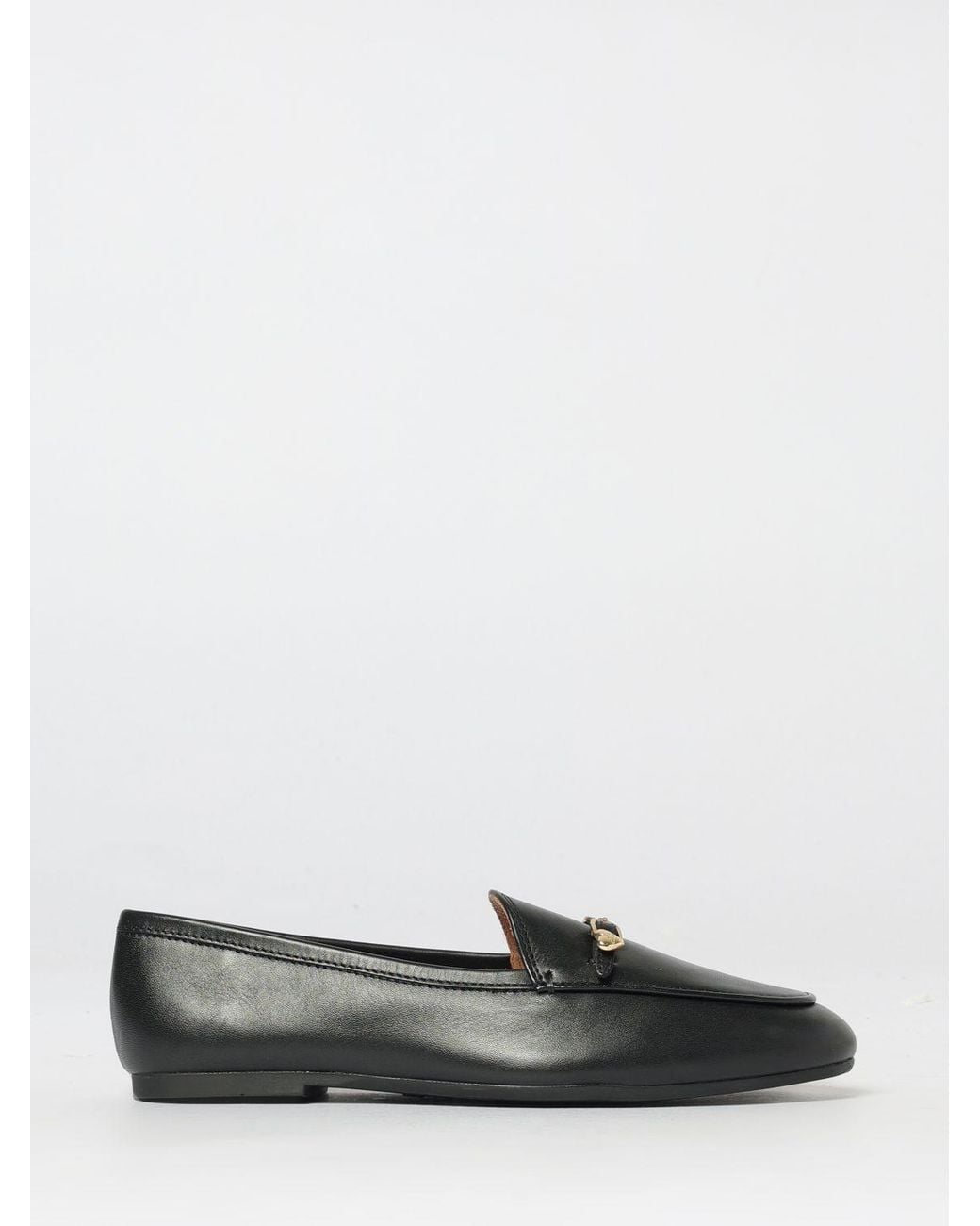 Love Moschino White Leather Loafers