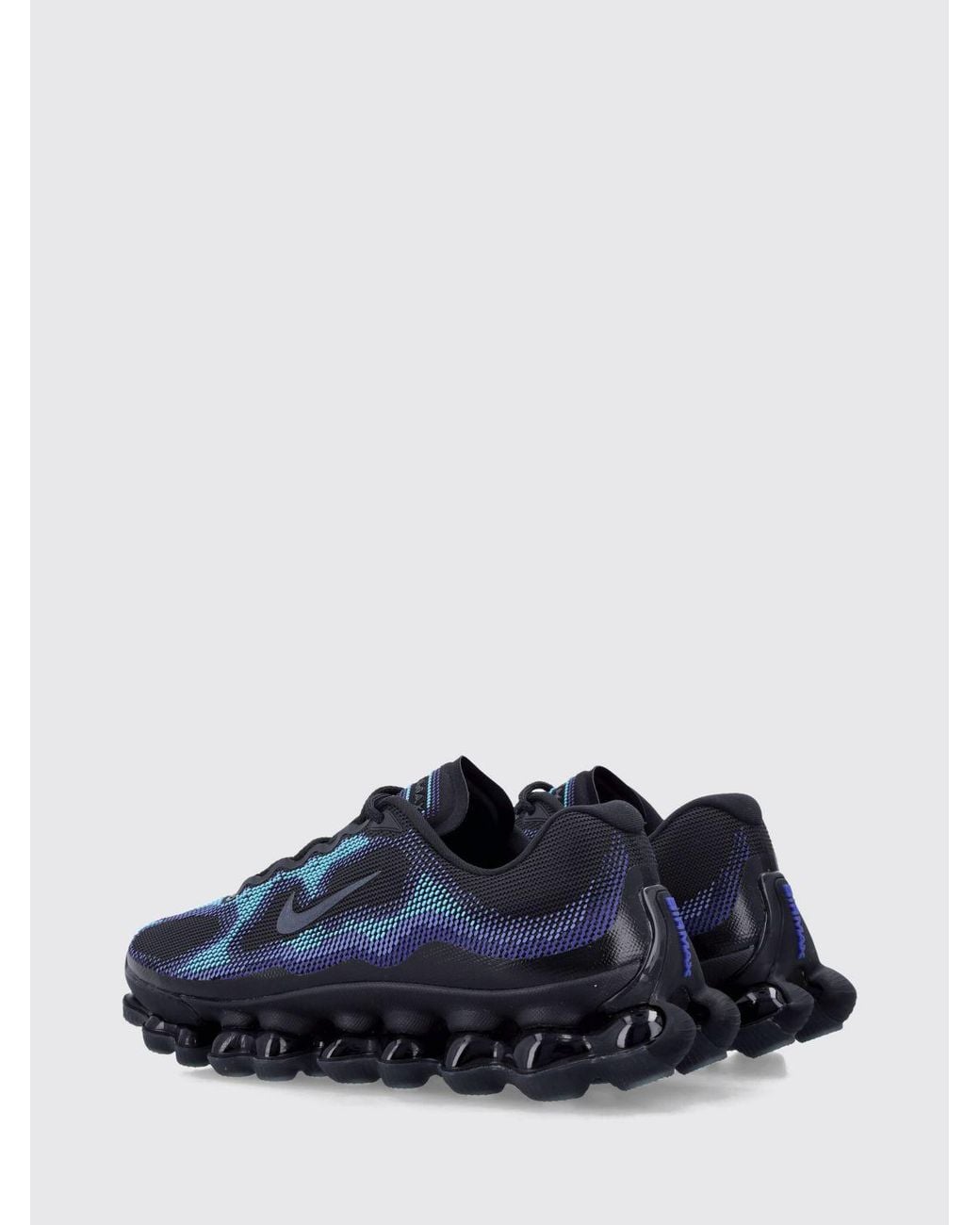 Nike Blue Air Liquid Max Technical Mesh Trainers With Cushioned Sole And Logo for men