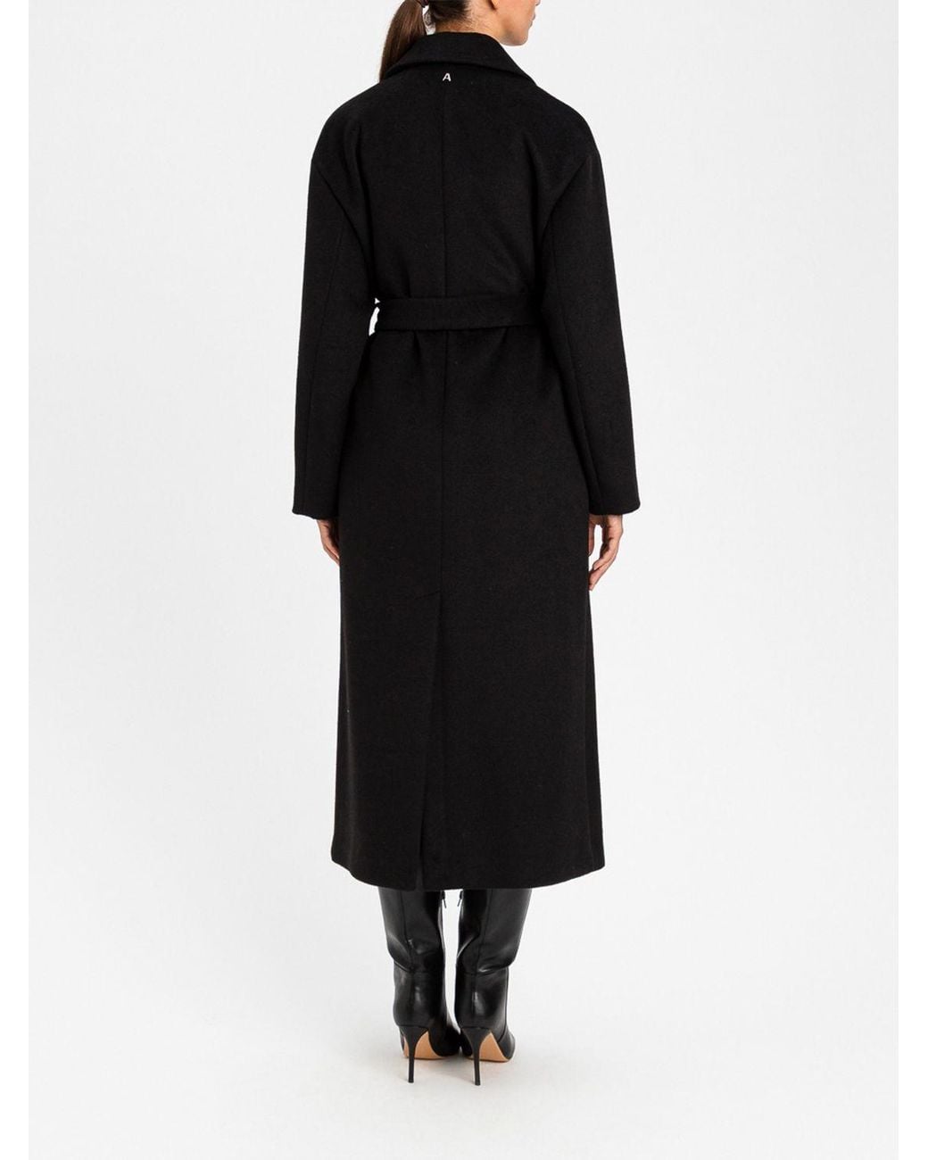 Twinset Black Robe Coat