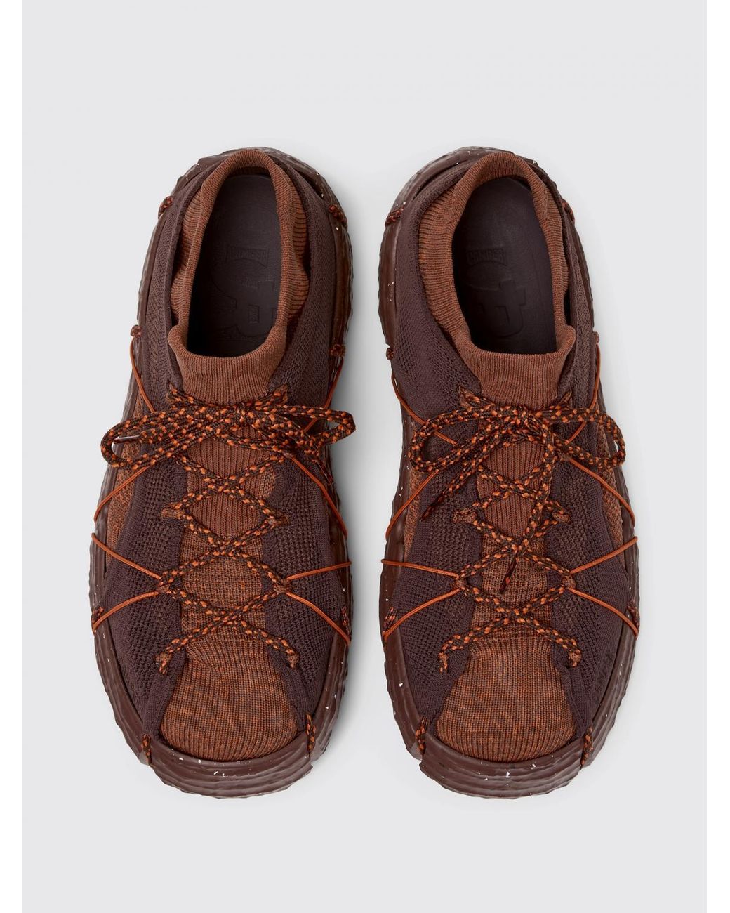 Camper Brown Roku Recycled Polyester Sneakers for men