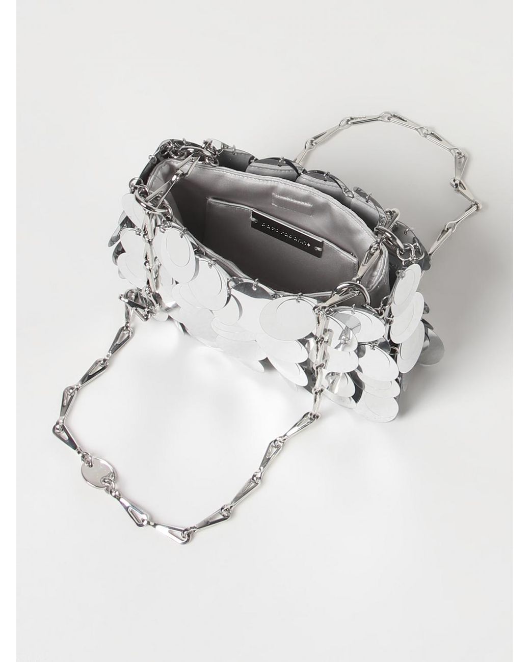 Rabanne White Mini Bag