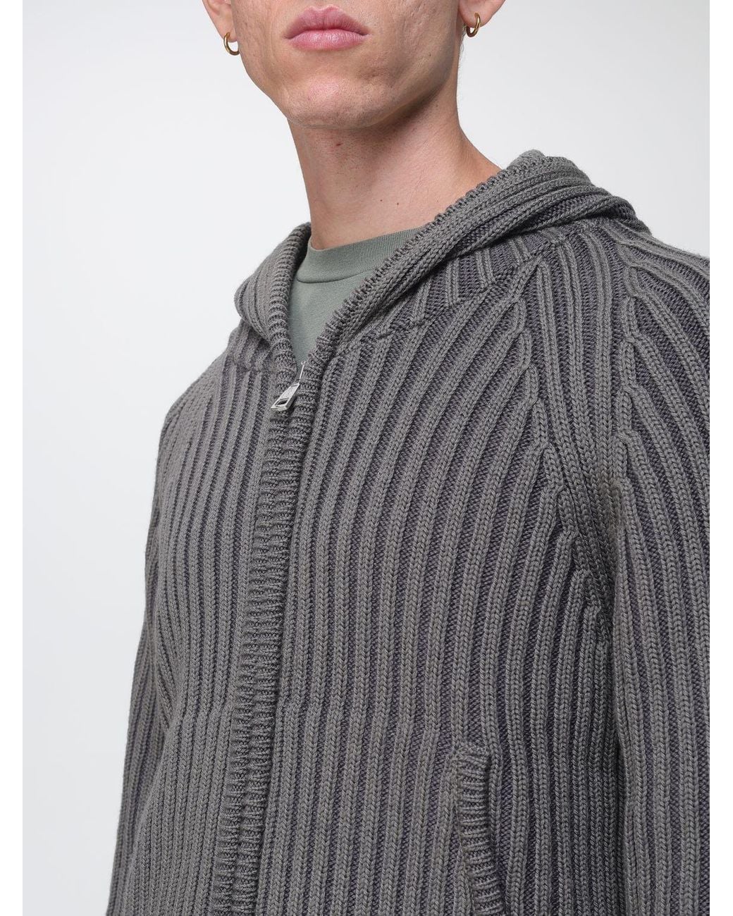 Our Legacy Gray Crew-Neck T-Shirt for men