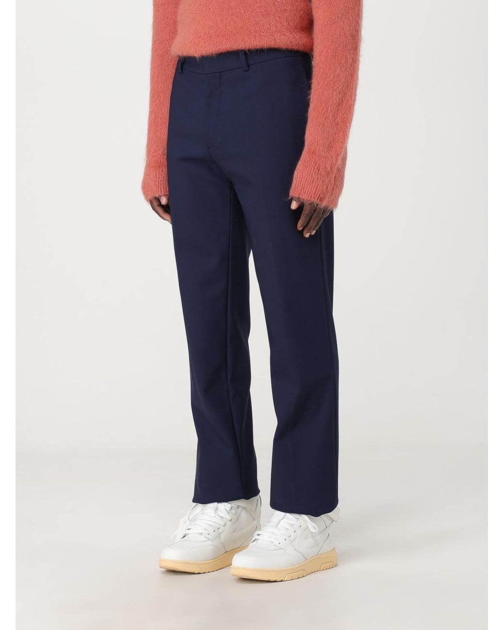 Off-White c/o Virgil Abloh Blue Trousers for men