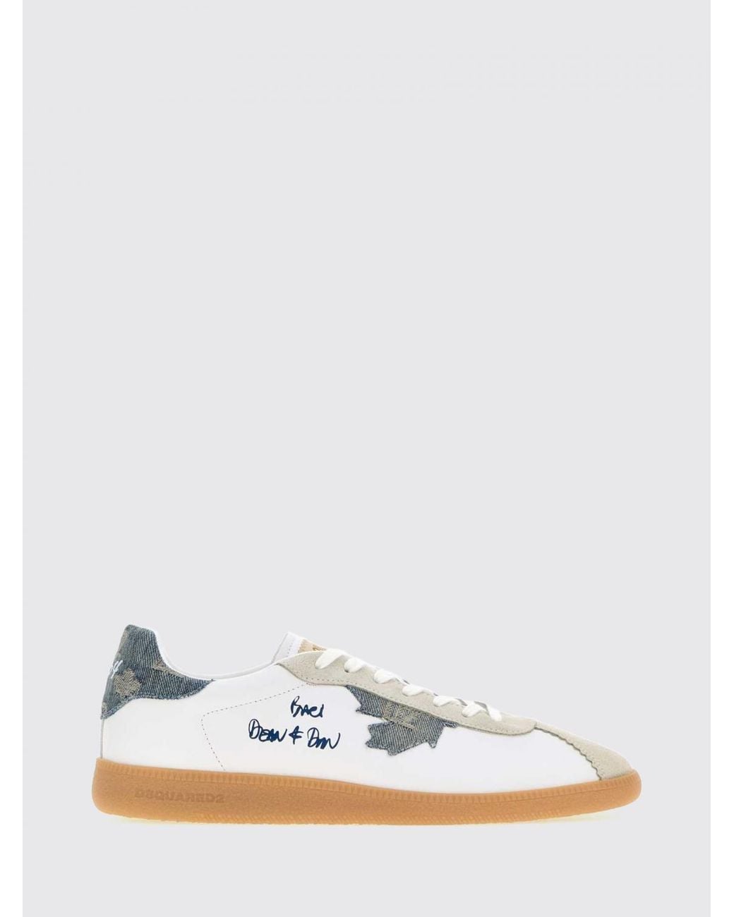 DSquared² White Rebel Sneakers for men