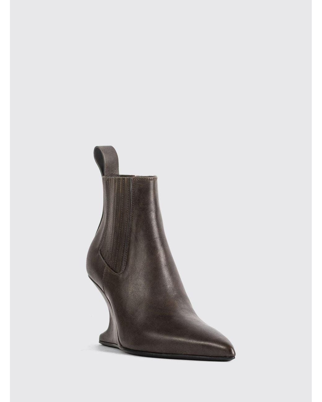 Rick Owens White Boots