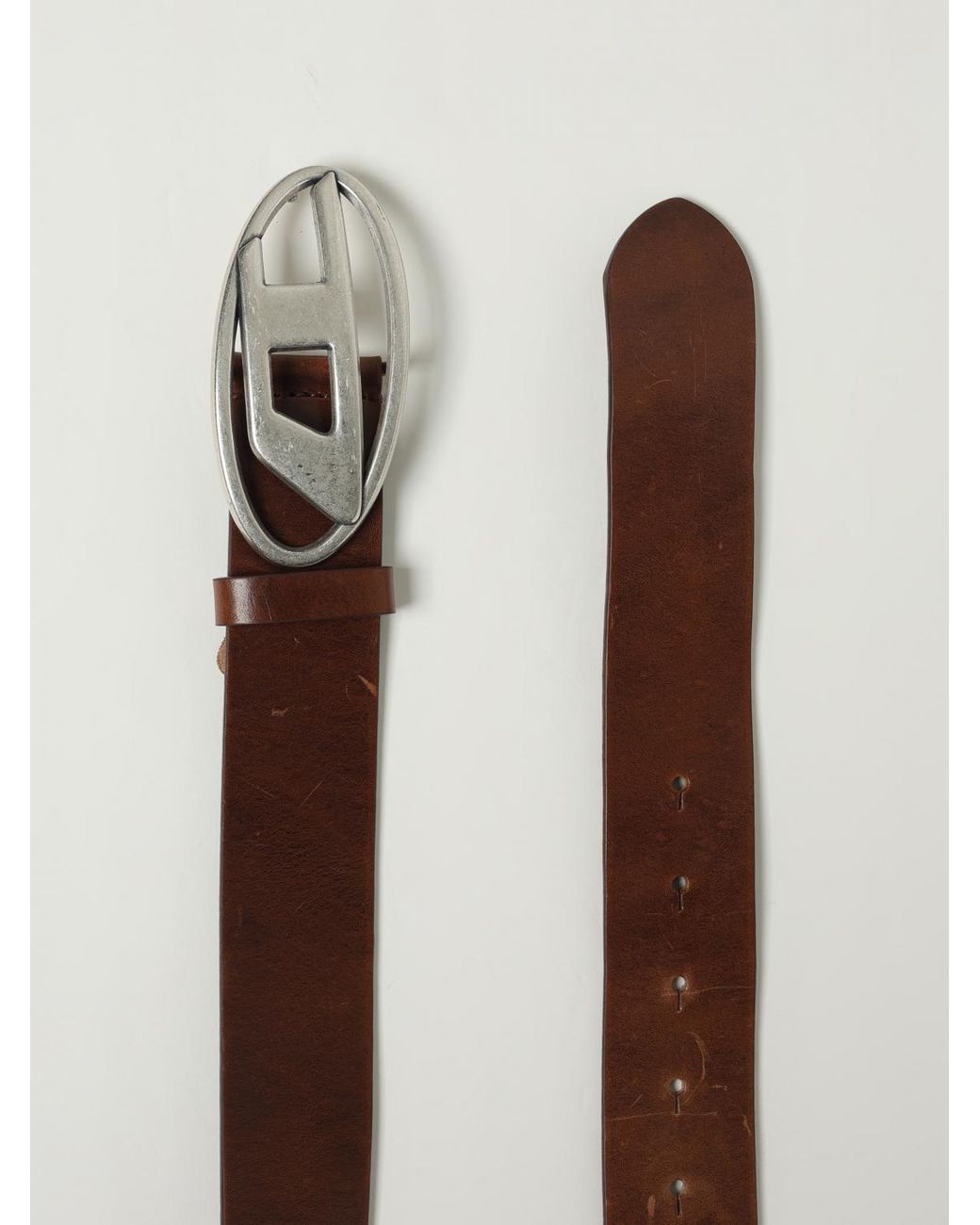 DIESEL Brown Belt for men