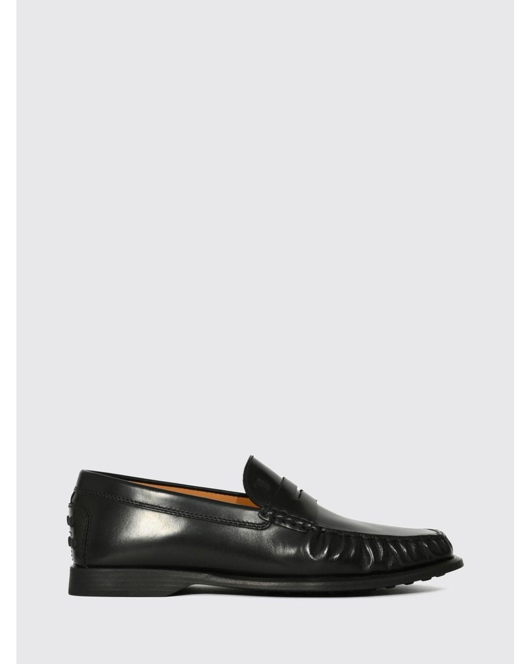Tod's White T Timeless Penny Loafers for men