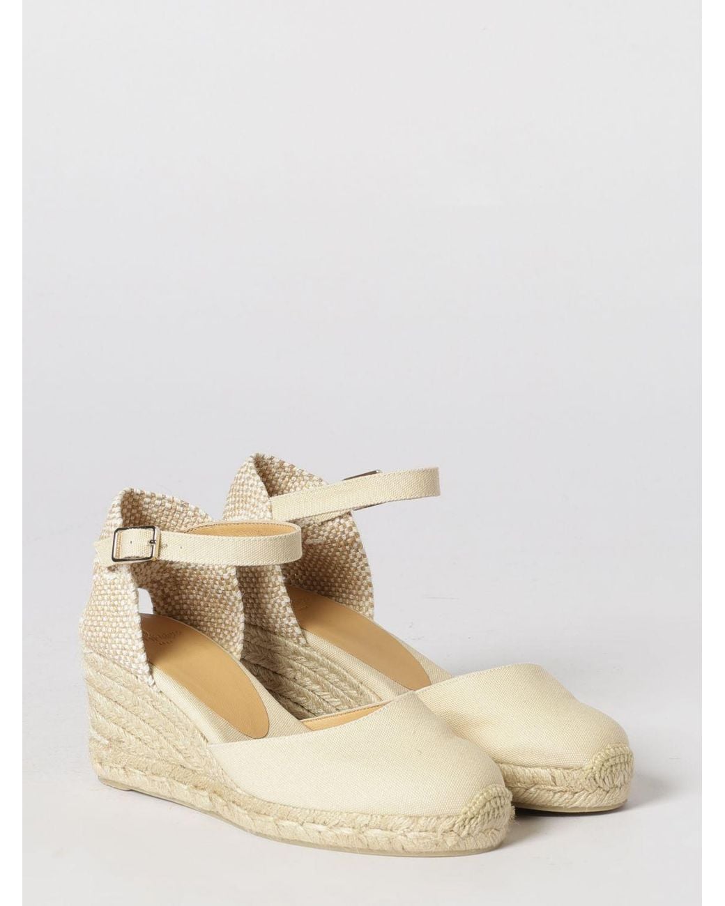 Castaner Natural Carol Canvas Espadrilles