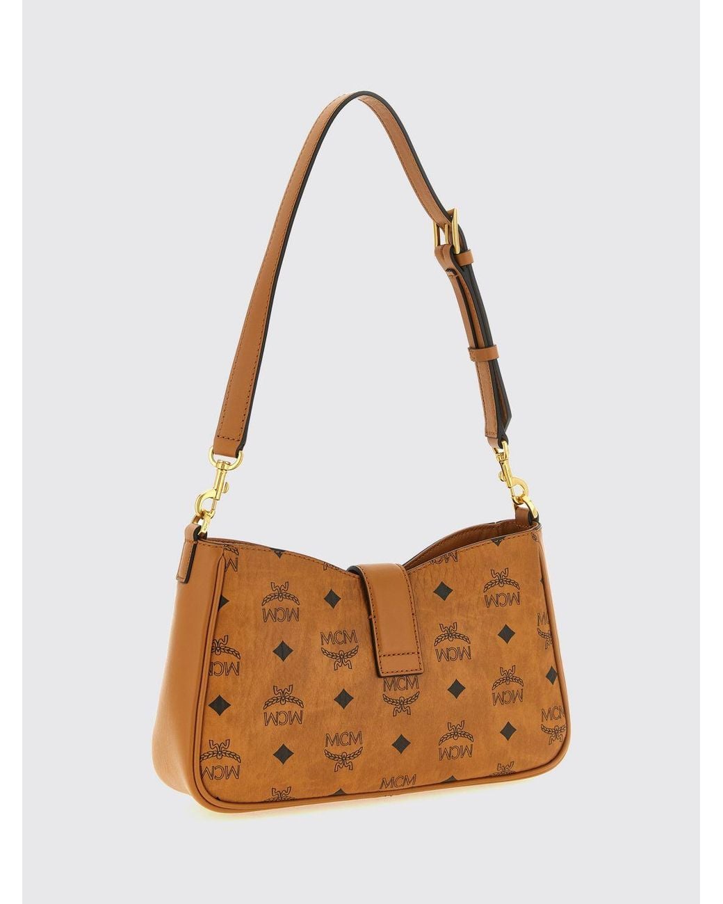 MCM White Shoulder Bag