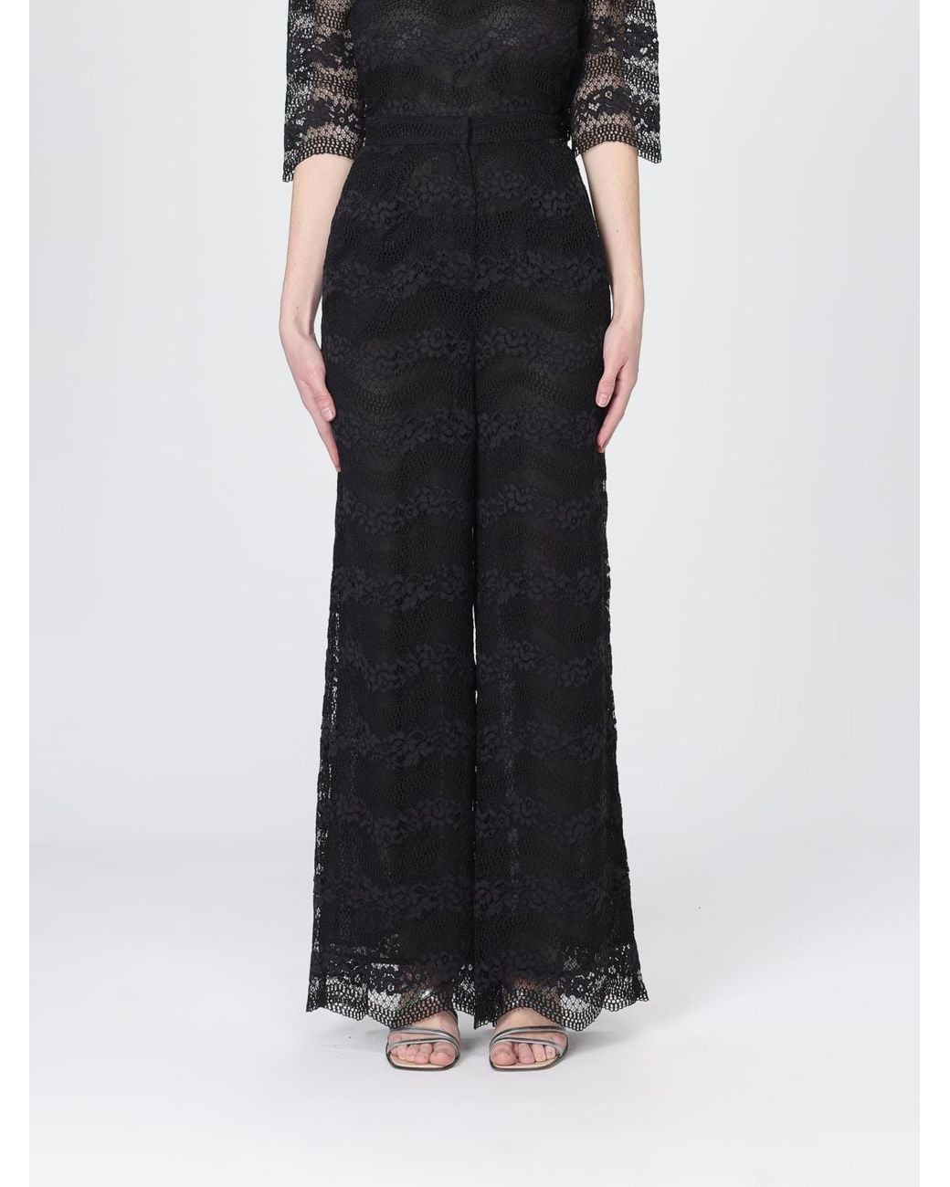 Twinset Black Lace Trousers