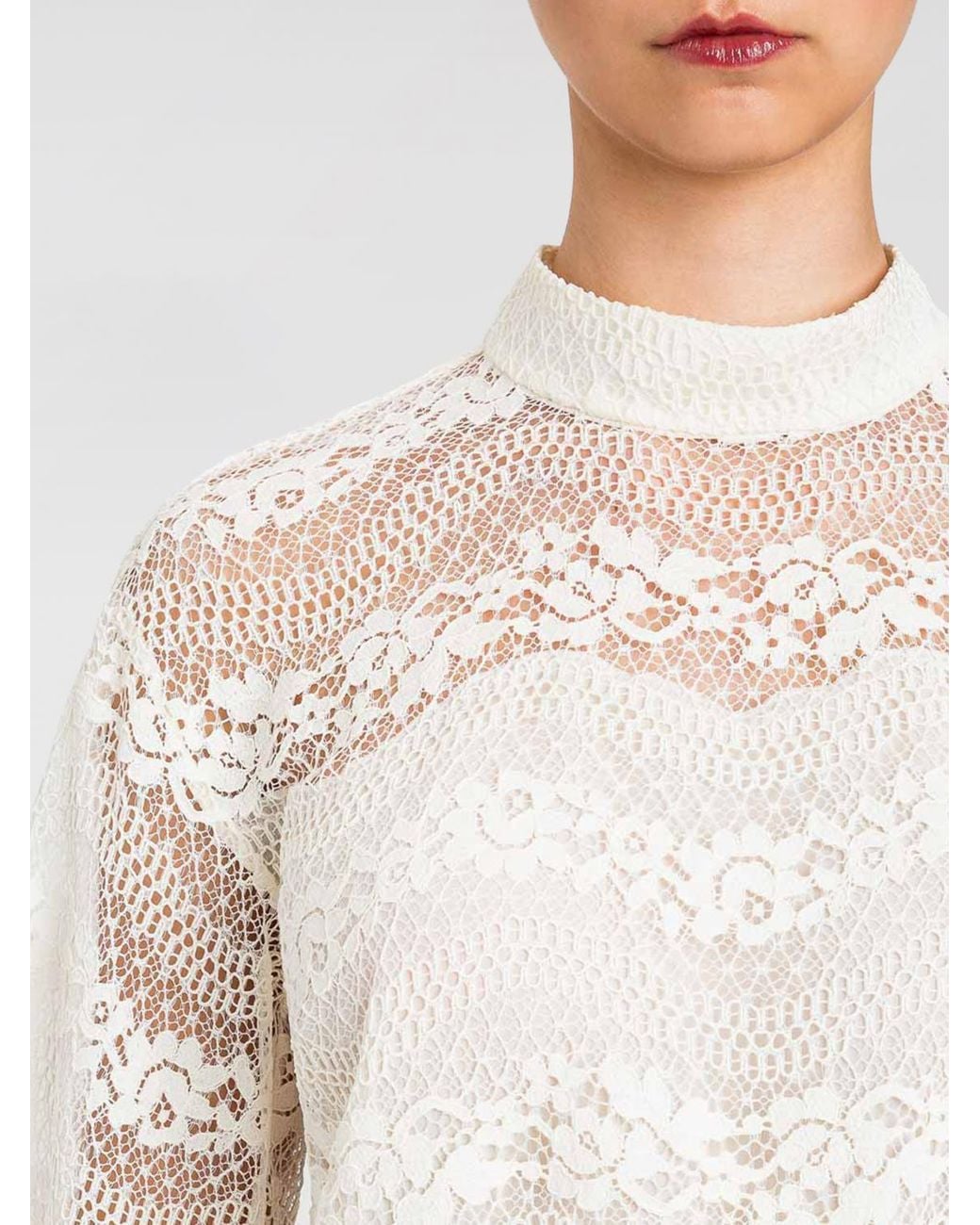 Twinset White Lace Top