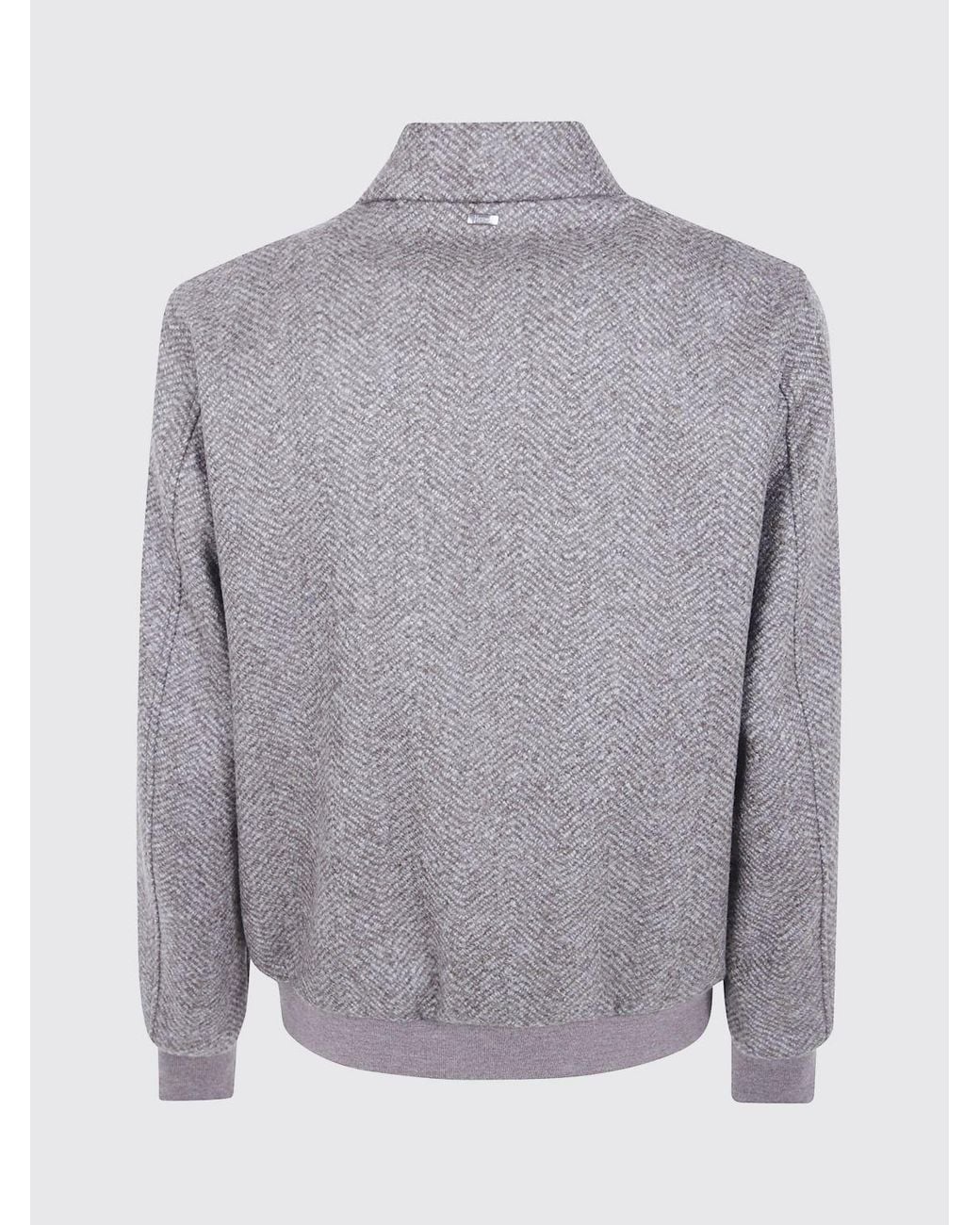 Herno Gray Jacket for men
