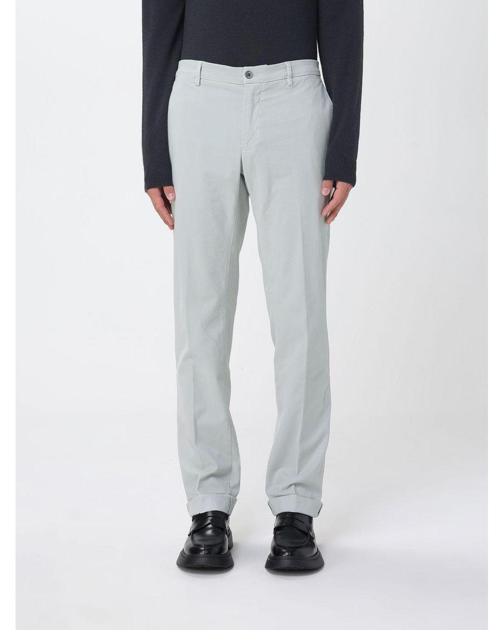 Mason's Blue Trousers for men
