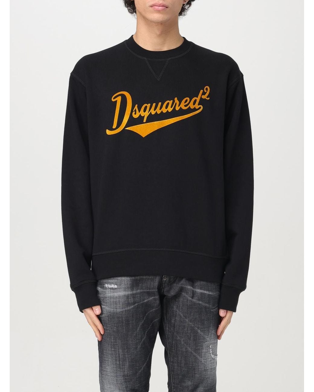 DSquared² Black Sweatshirt for men