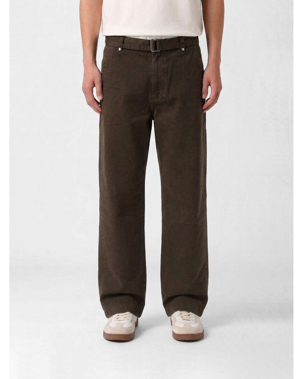 Entire studios Brown Cotton Palazzo Trousers for men