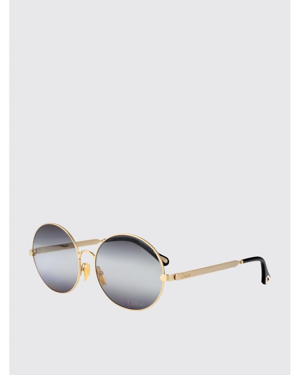Chloé White ChloÉ Ch0281S Metal Sunglasses