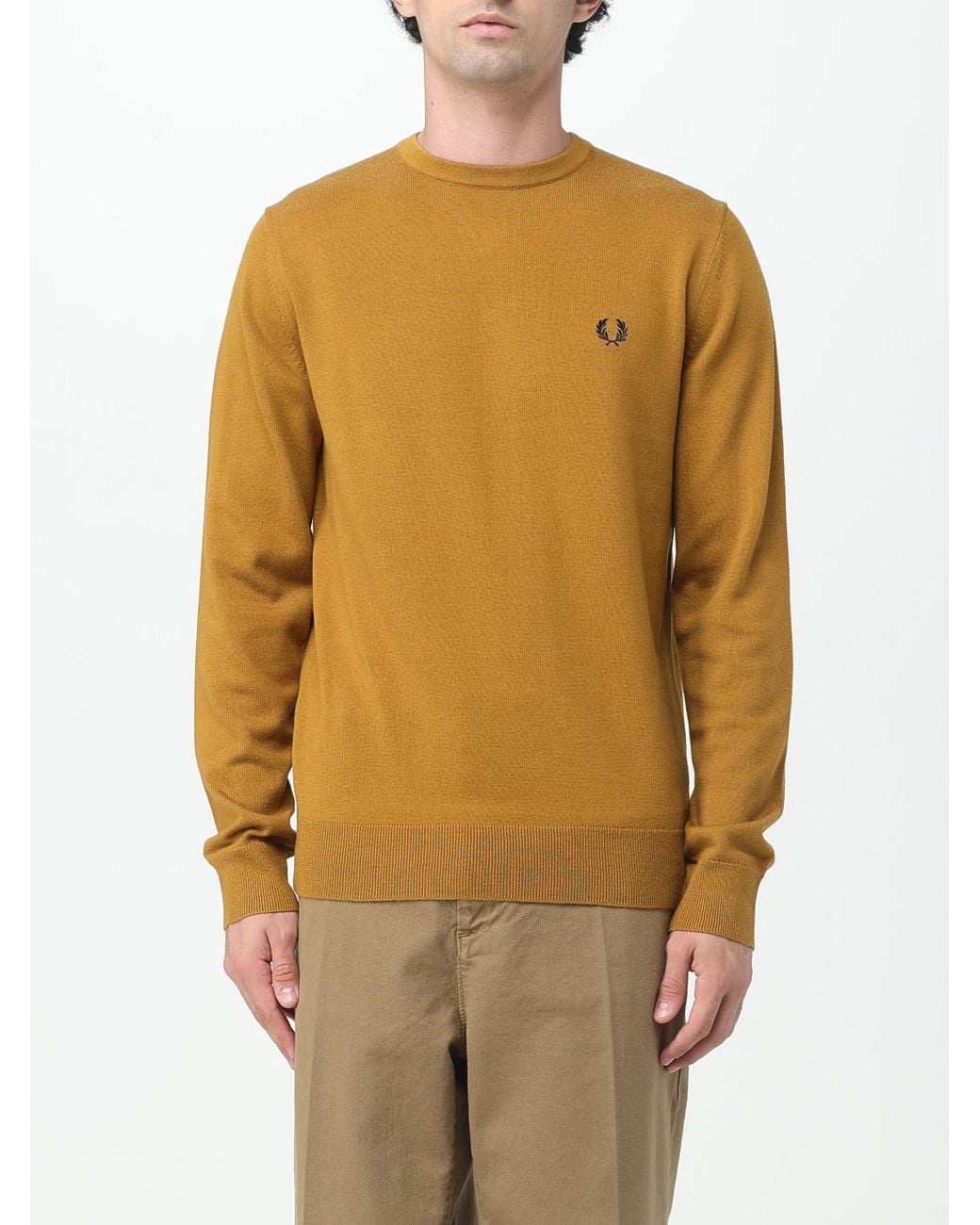 Fred Perry Natural Sweater for men