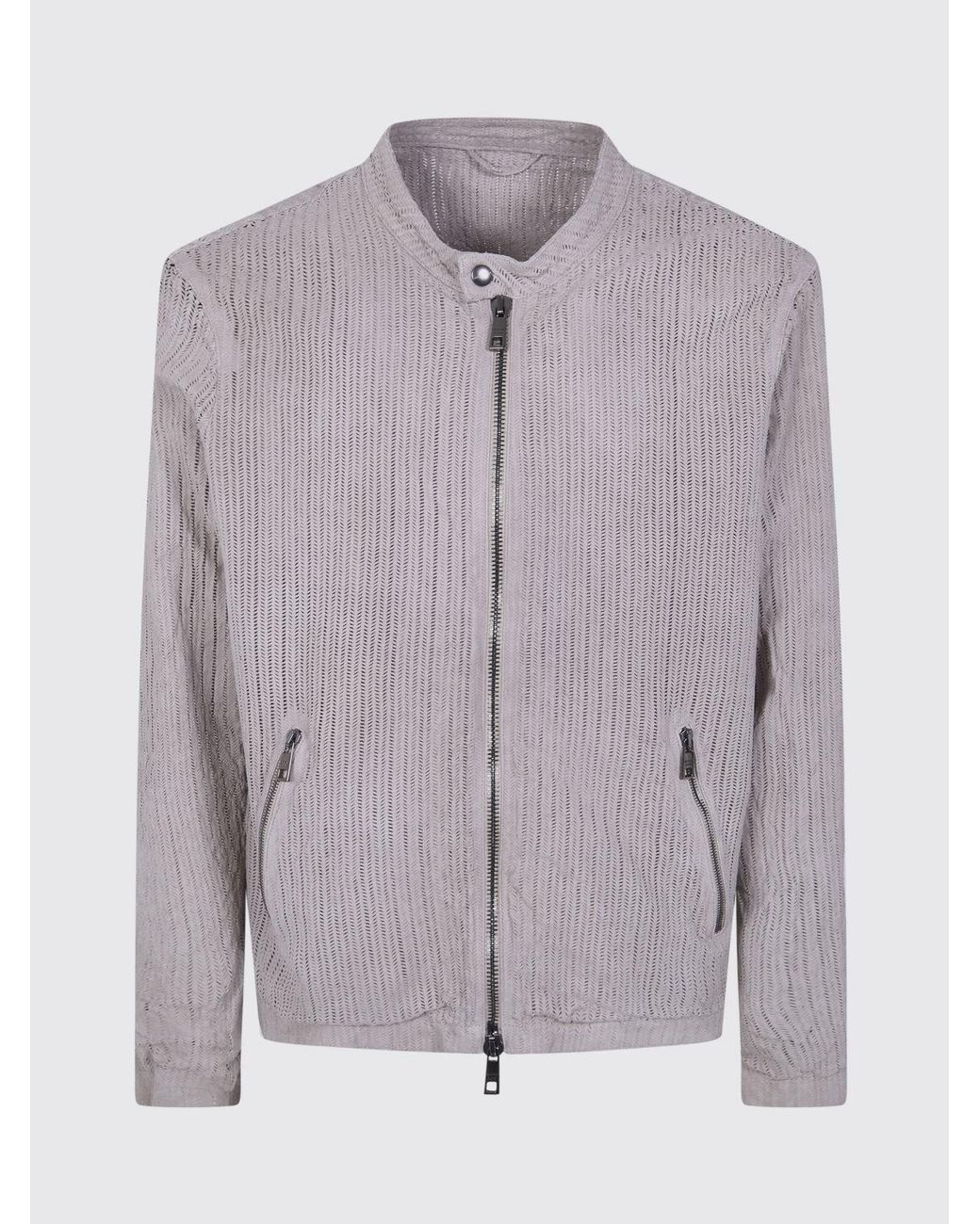 Giorgio Brato Gray Jacket for men