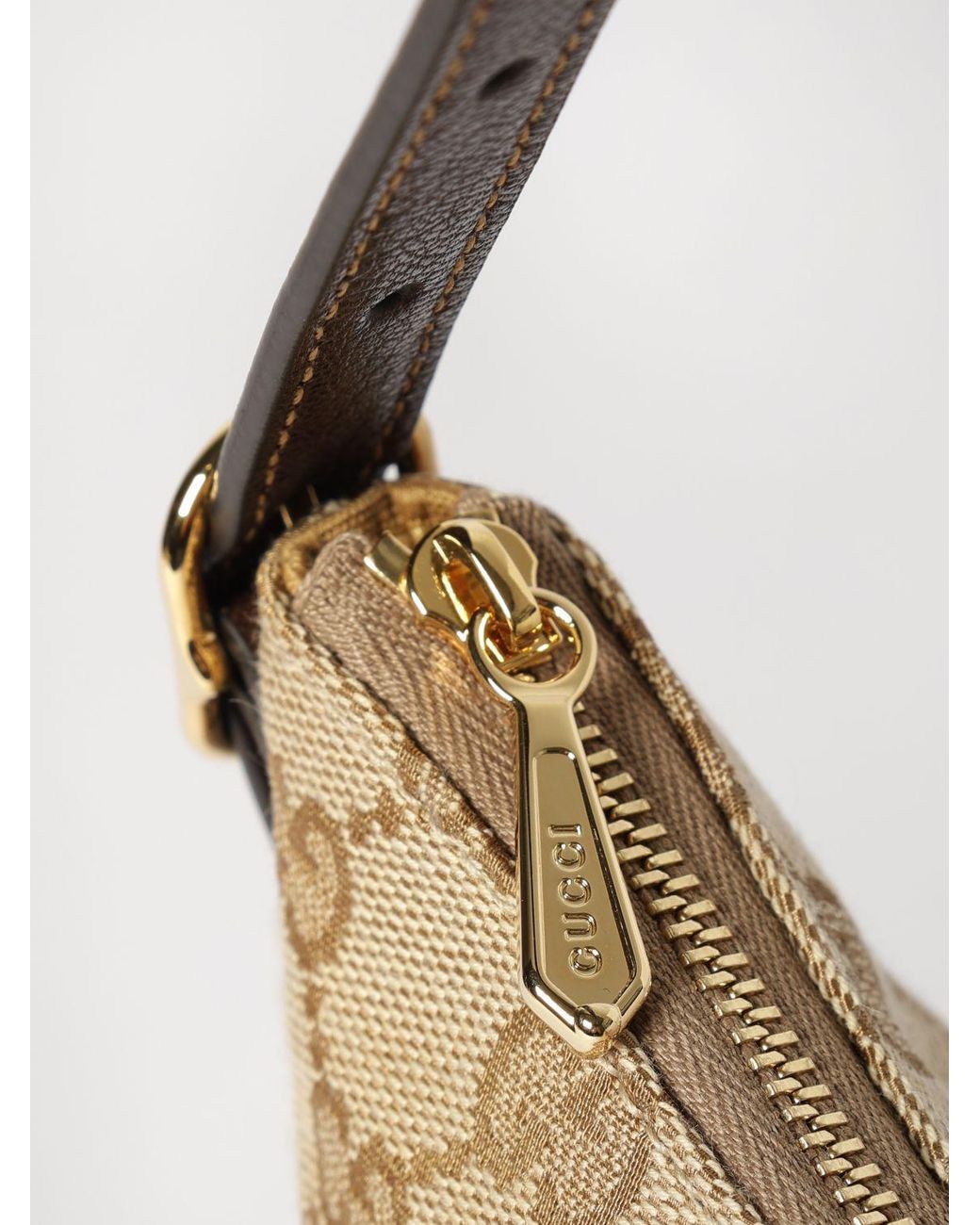 Borsa A Spalla Lunetta di Gucci in Natural da Uomo