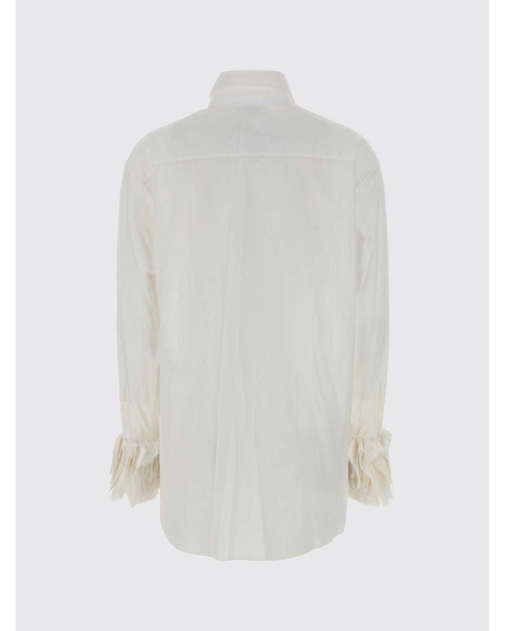 Jil Sander White Long-Sleeved Shirt