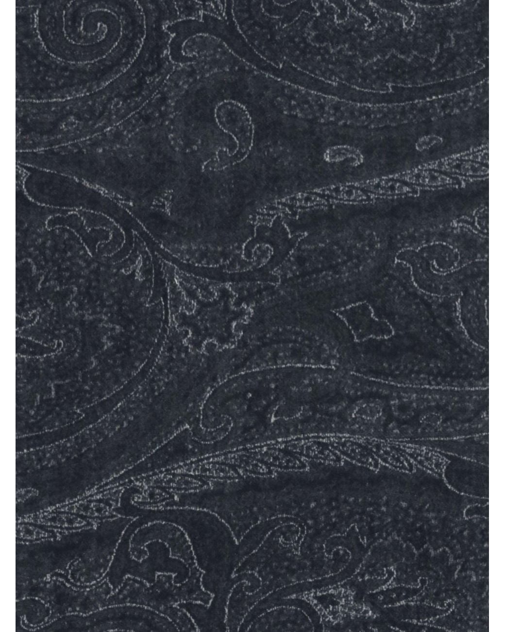 Bufanda De Cachemira Jacquard Paisley Con Flecos Etro de hombre de color Blue