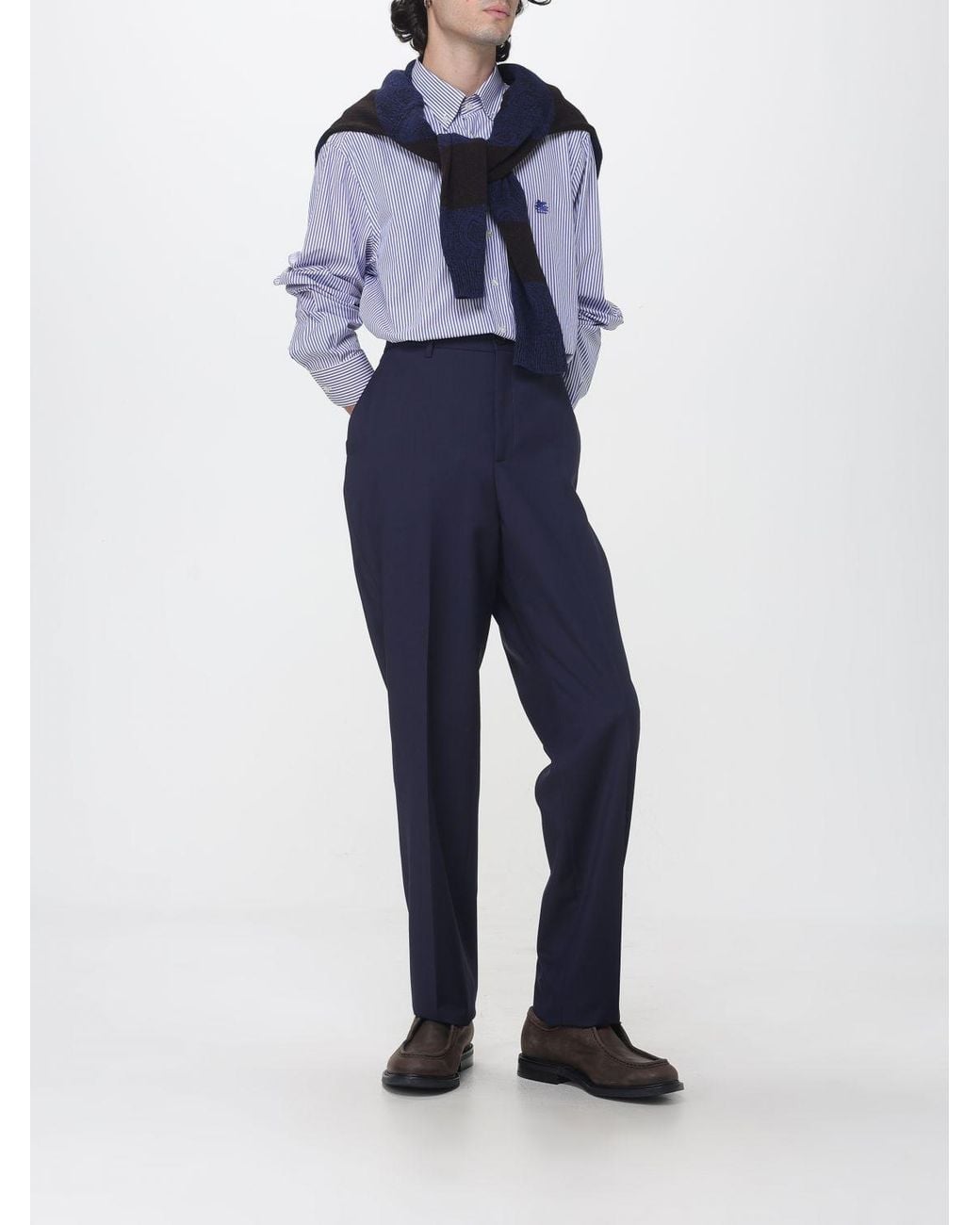 Etro Purple Shirt for men