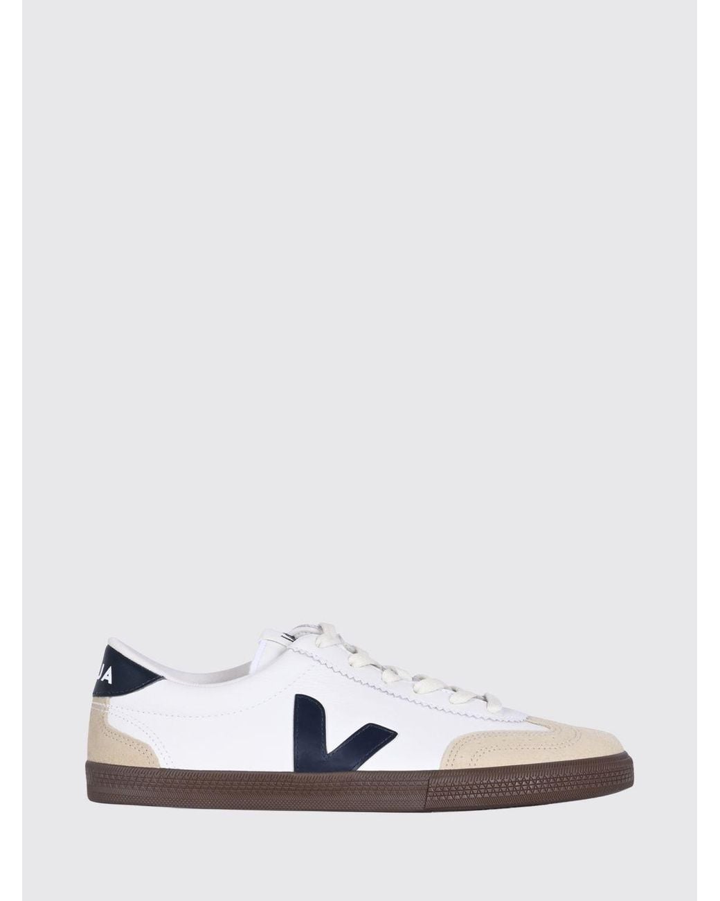 Veja White Volley Low Top Sneakers for men