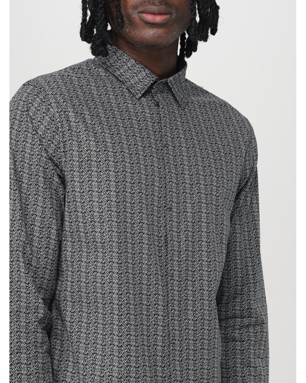 Chemise Homme ARMANI EXCHANGE pour homme en coloris Gray