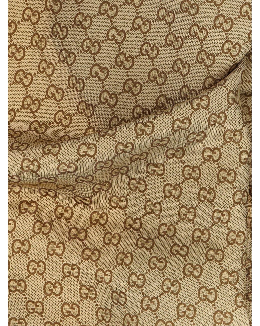 Fular Mujer Gucci de color Natural