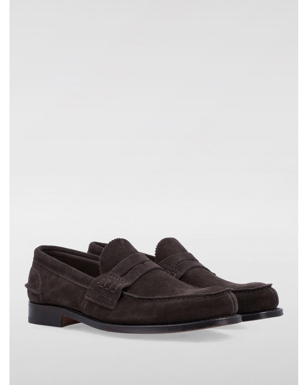 Church's Natural Pembrey Suede Loafers for men