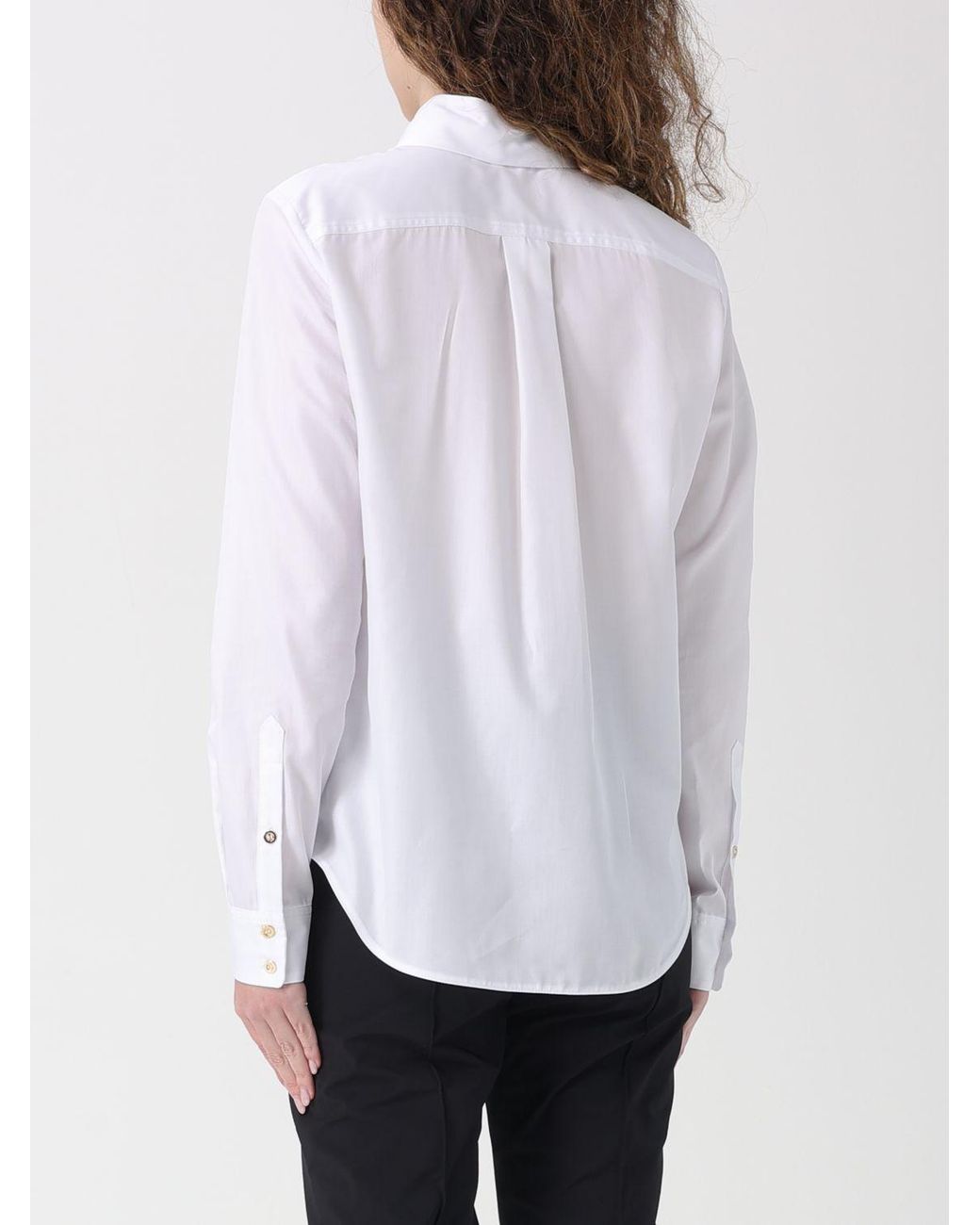 Elisabetta Franchi White Classic Cotton Shirt