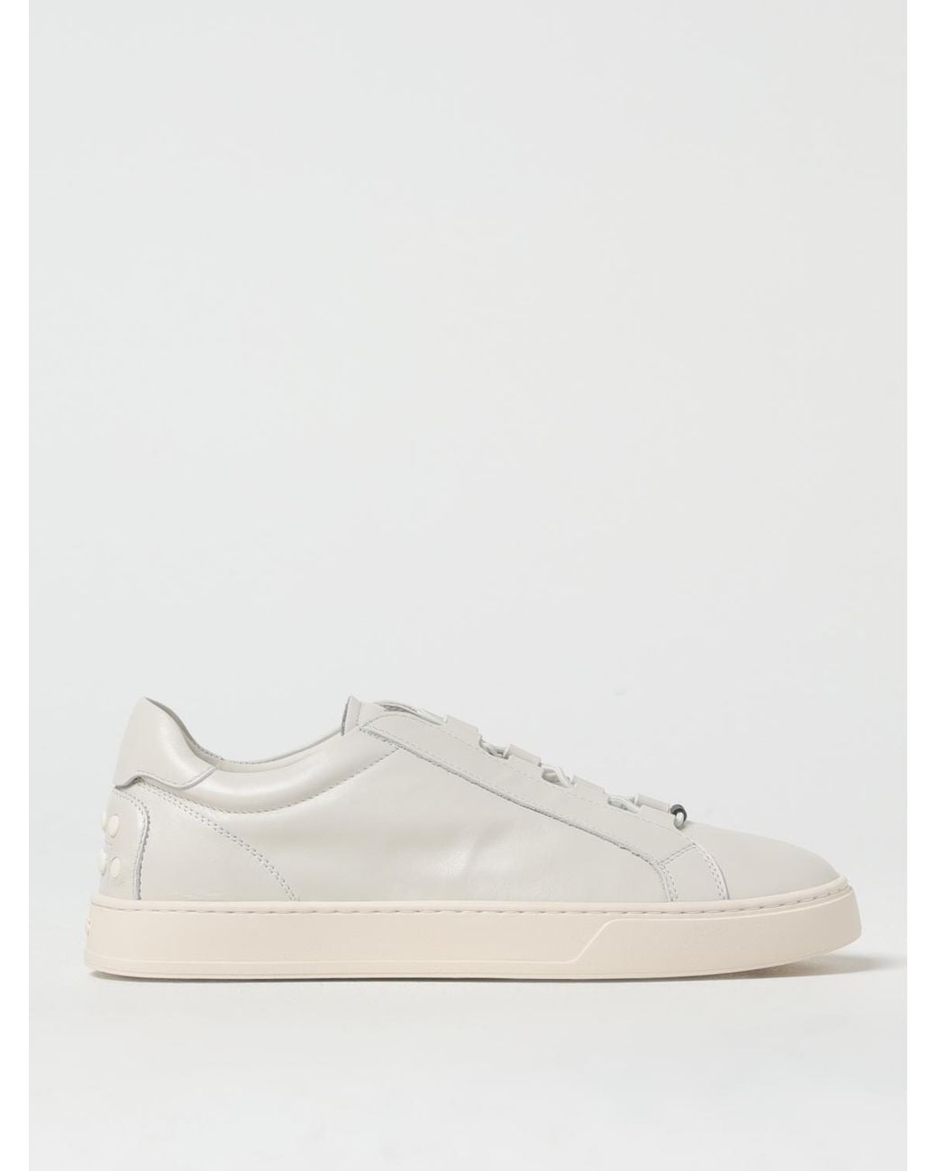 Tod's Natural Leather Sneakers for men