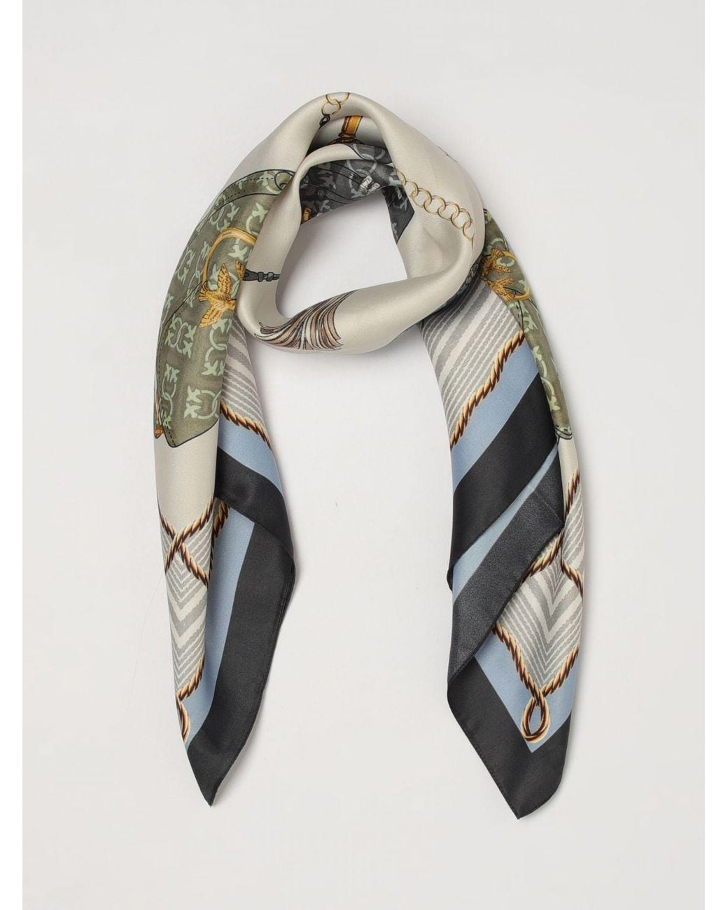 Pinko Gray Scarf