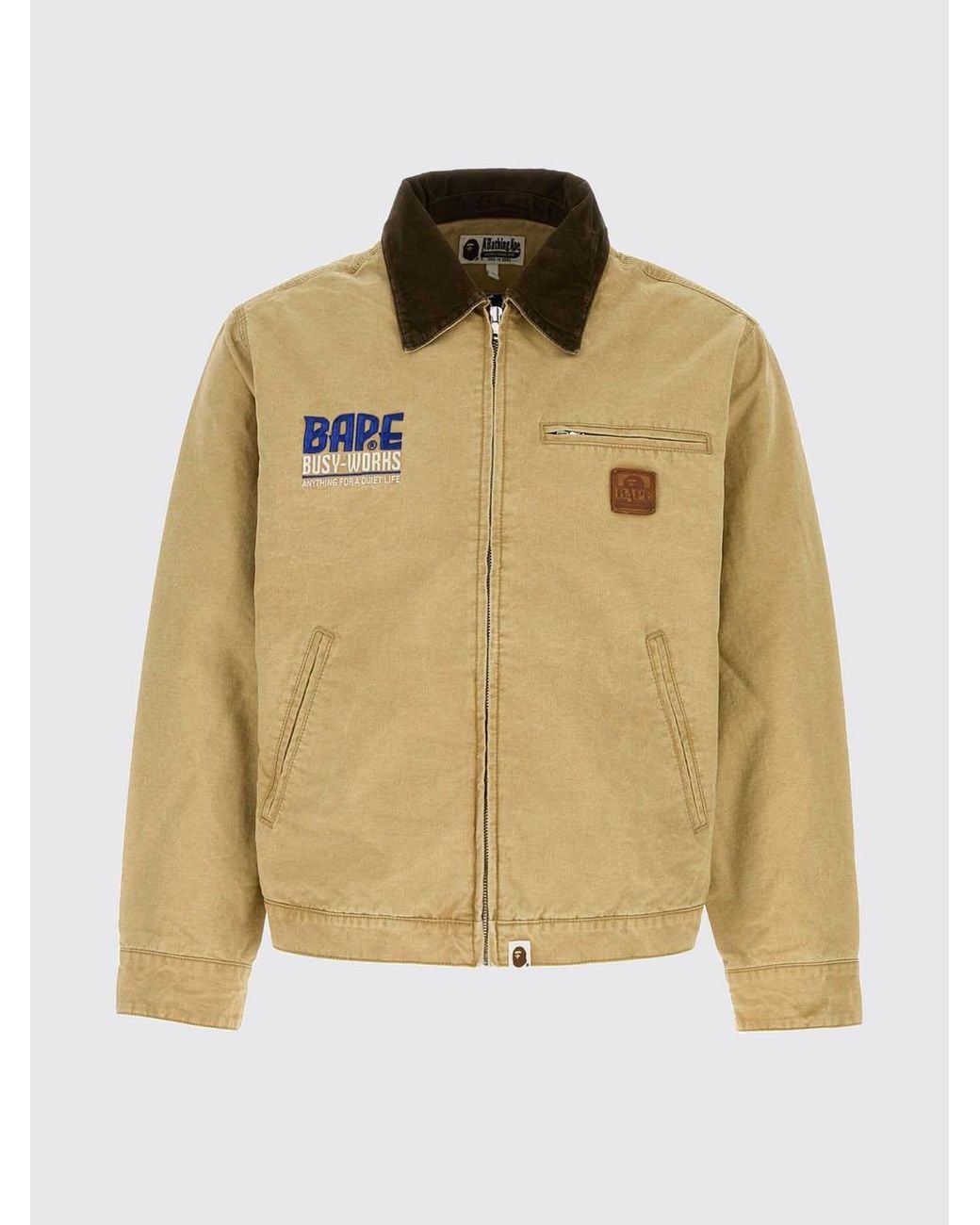 A Bathing Ape Natural Jacket for men