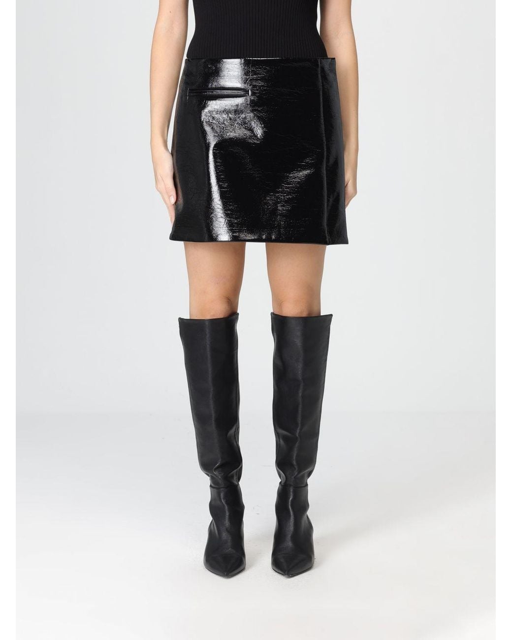Courreges Black CourrÈ Ges Skirt
